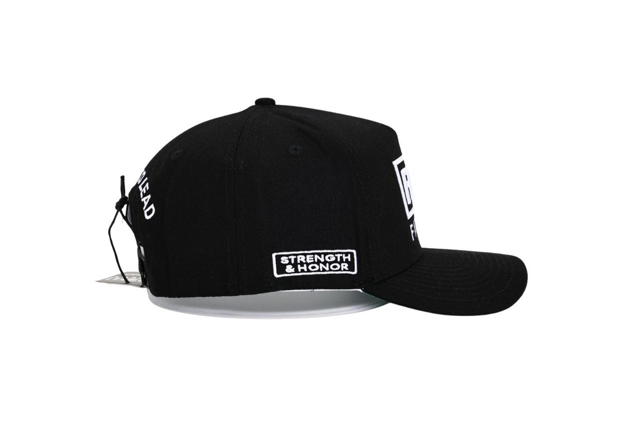 "STRENGTH & HONOR" - Black